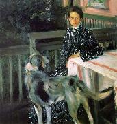 Boris Kustodiev Portrait of Julia Kustodieva Sweden oil painting artist